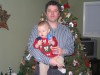 Daddy and Cap 122205.JPG - 2005:12:22 08:14:08